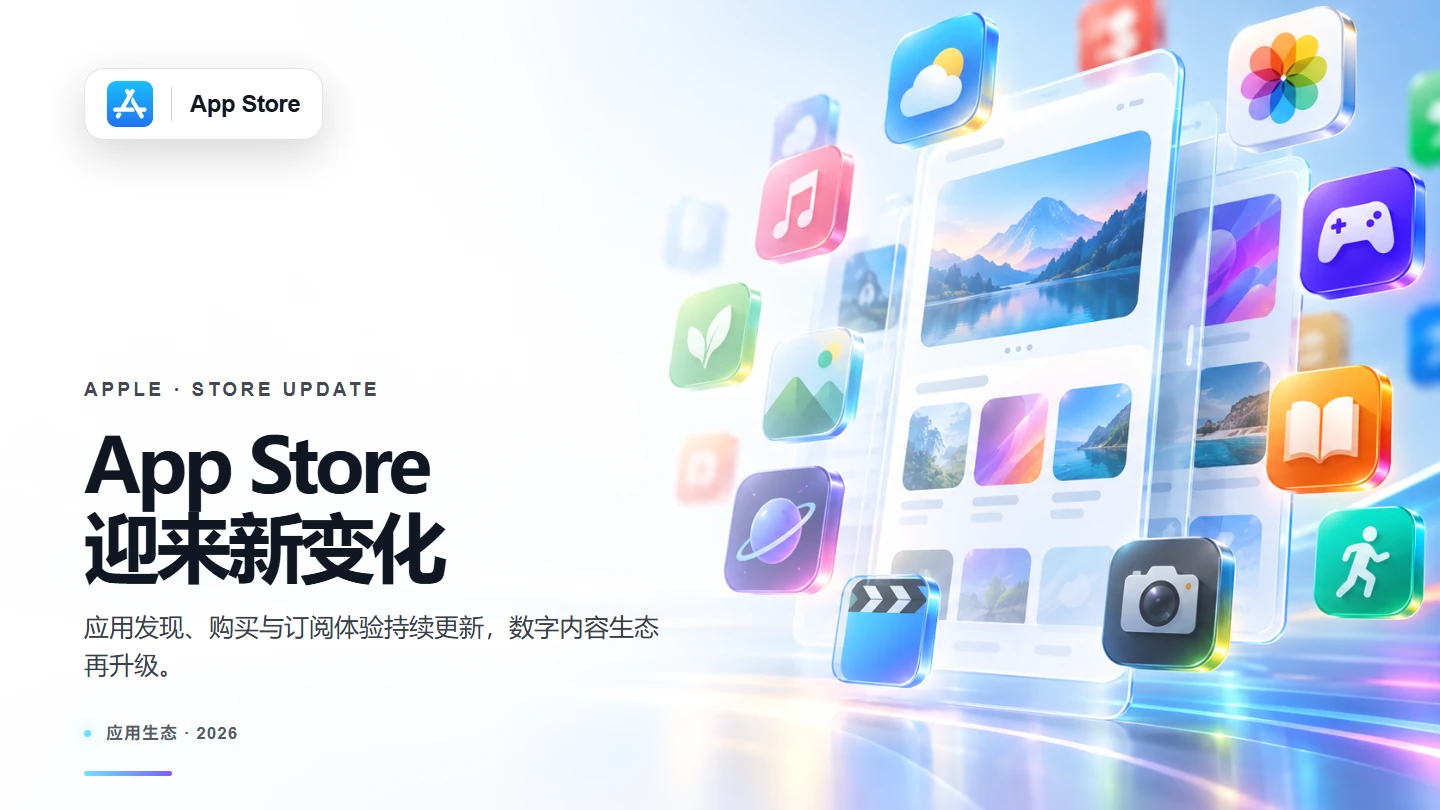 App Store 2026 年功能更新:应用展示与内购模式继续扩展